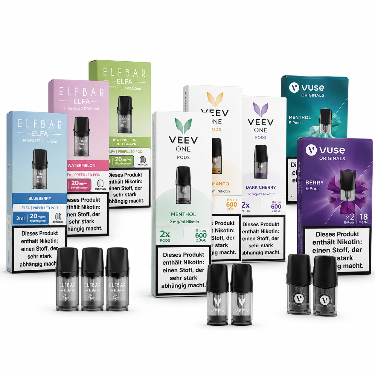 Vorgefüllte Pods