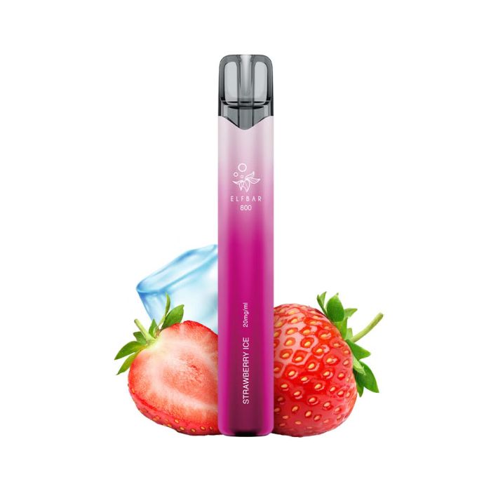 Elfbar - 800 - Strawberry Ice 20 mg