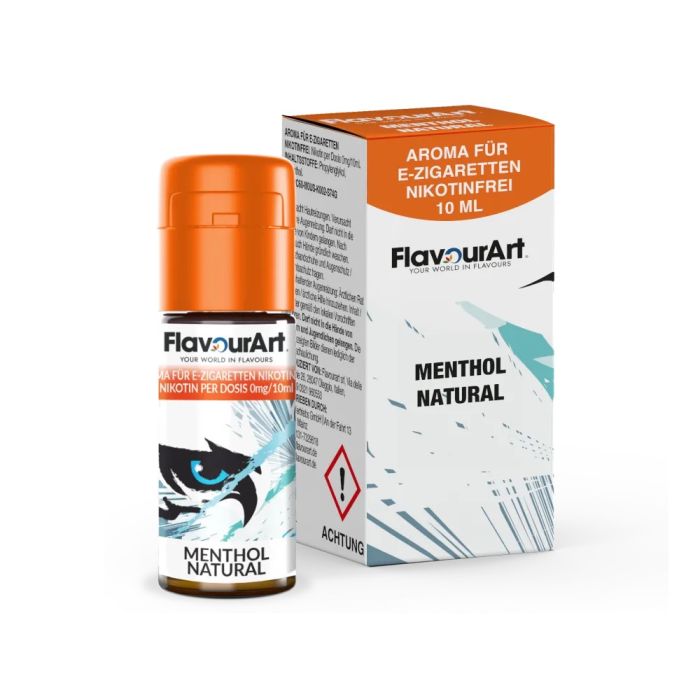 FlavourArt - 10 ml Aromen - Menthol Natural – weitere Ansicht 1