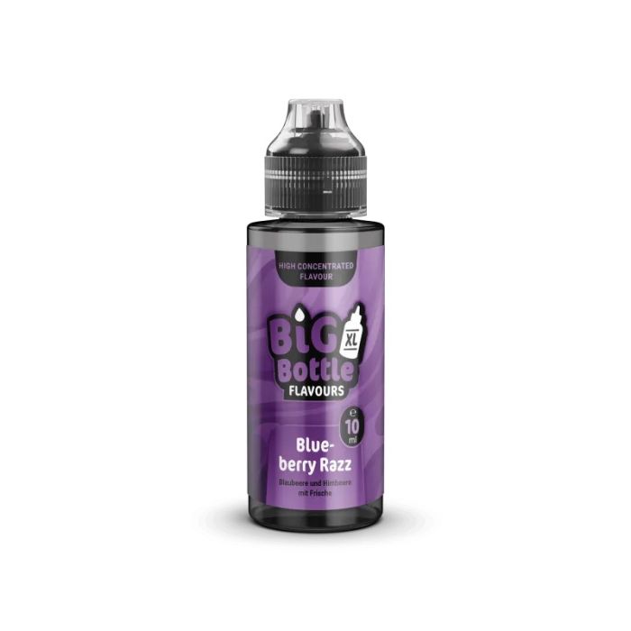 Big Bottle Flavours - Longfill - Blueberry Razz - 10 ml Aroma in 120 ml Flasche – weitere Ansicht 1