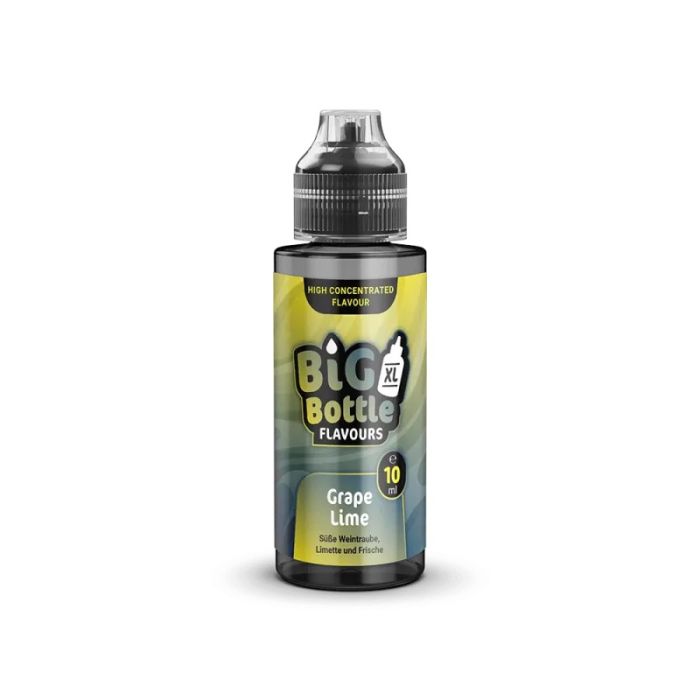 Big Bottle Flavours - Longfill - Grape Lime - 10 ml Aroma in 120 ml Flasche – weitere Ansicht 1