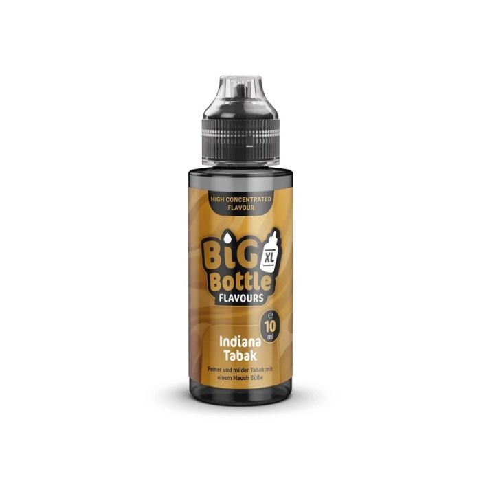 Big Bottle Flavours - Longfill - Indiana Tabak - 10 ml Aroma in 120 ml Flasche – weitere Ansicht 1