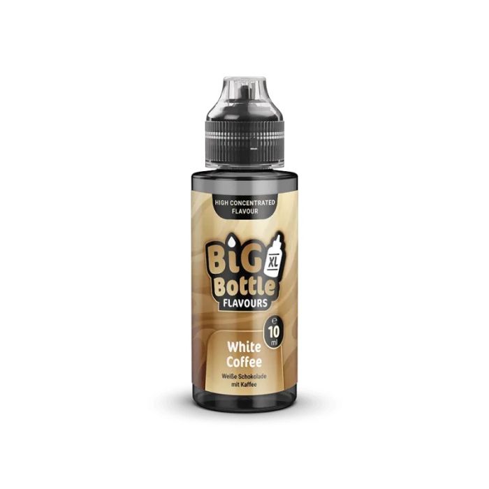Big Bottle Flavours - Longfill - White Coffee - 10 ml Aroma in 120 ml Flasche – weitere Ansicht 1