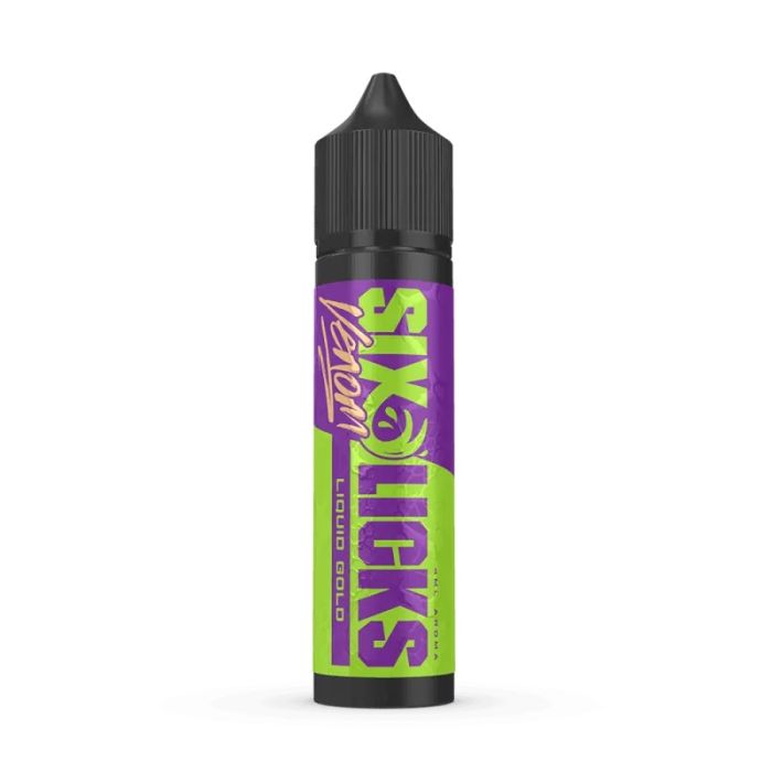Six Licks - Venom Longfill - Liquid Gold - 4 ml in 60 ml Flasche – weitere Ansicht 1