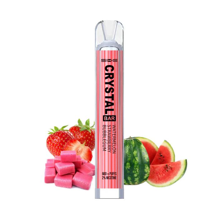 SKE Crystal Bar - Watermelon Strawberry Bubblegum