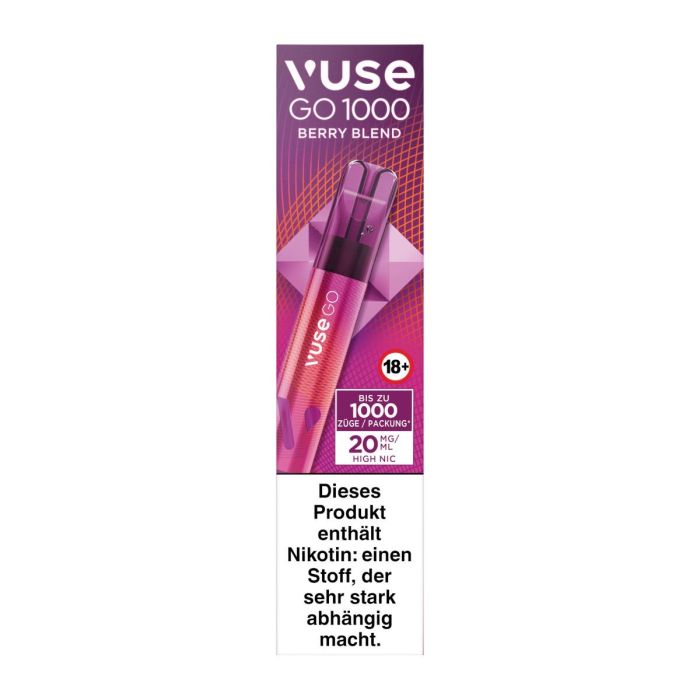Vuse - Go 1000 20 mg - Berry Blend