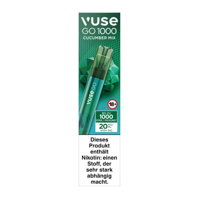 Vuse - Go 1000 20 mg - Cucumber Mix