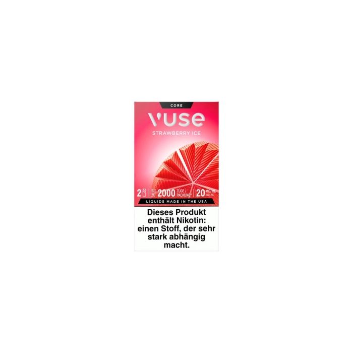 Vuse - Pod 20 mg - Strawberry Ice
