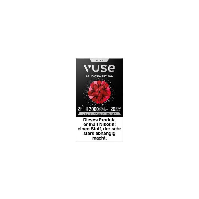 Vuse - Pod Ultra 20 mg - Strawberry Ice