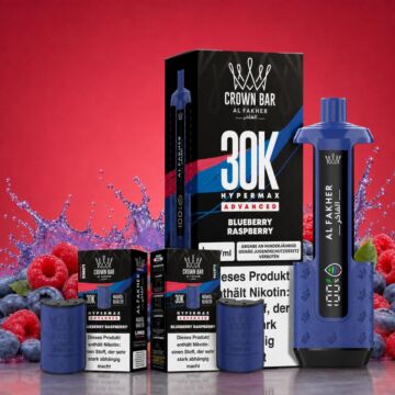Al Fakher - Hypermax Advanced 30k - Blueberry Raspberry