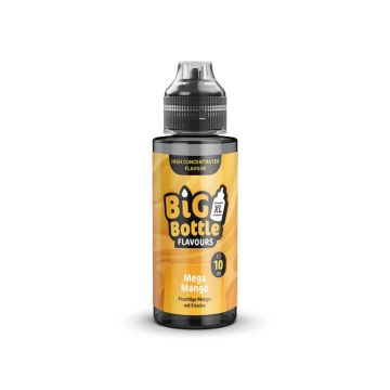 Big Bottle - Longfill - Mega Mango - 10ml Aroma in 120ml Flasche