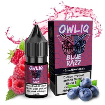 OWLIQ Nikotinsalz - Blue Razz
