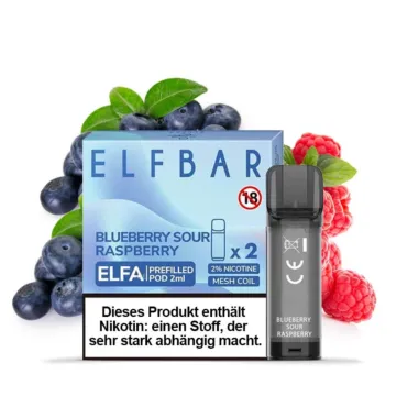 ELFBAR ELFA - Blueberry Sour Raspberry - 20 mg
