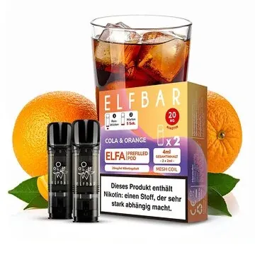 ELFBAR ELFA - Cola & Orange - 20 mg
