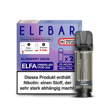 ELFBAR ELFA - Blueberry Snoow