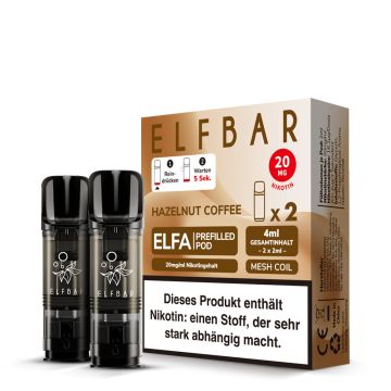 ELFBAR ELFA - Hazelnut Coffee