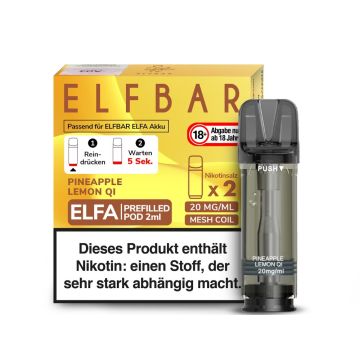ELFBAR ELFA - Pineapple Lemon Qi
