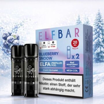 Elfbar Elfa Pods - Blueberry Snoow