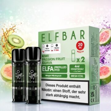 Elfbar Elfa Pods - Kiwi Passion Fruit Guava