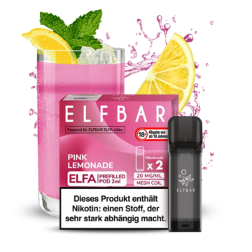 ELFBAR ELFA - Pink Lemonade - 20 mg
