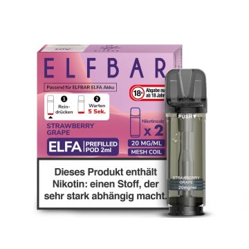 ELFBAR ELFA - Strawberry Grape