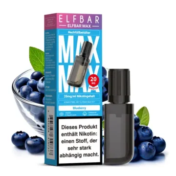 ELFBAR MAX LIQUID PODS - Blueberry