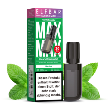 ELFBAR MAX LIQUID PODS - Menthol