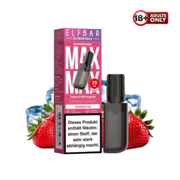 ELFBAR MAX LIQUID PODS - Strawberry ice