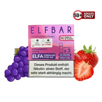 Elfbar Elfa Pods - Strawberry Grape