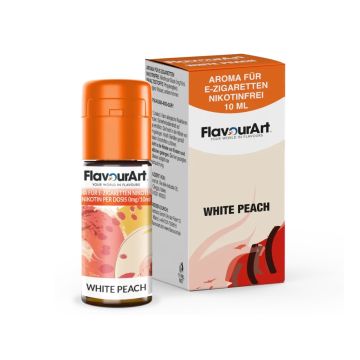 FlavourArt - 10 ml Aromen - White Peach – weitere Ansicht 1
