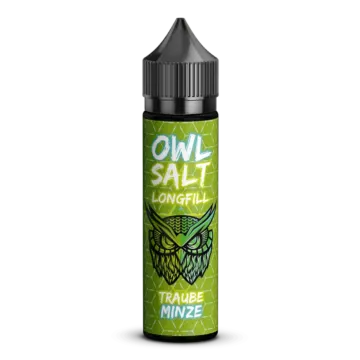 OWL Salt Aroma Longfill - Traube Minze