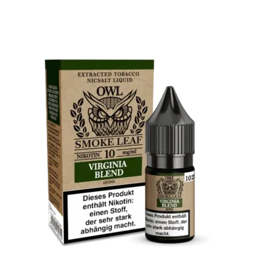 OWL Smoke Leaf Nikotinsalz - Virginia Blend Tobacco