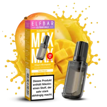 ELFBAR MAX LIQUID PODS - Triple mango