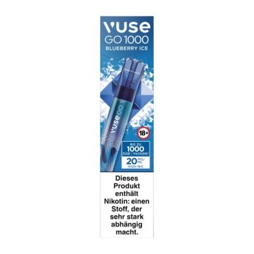Vuse - Go 1000 20 mg - Blueberry Ice