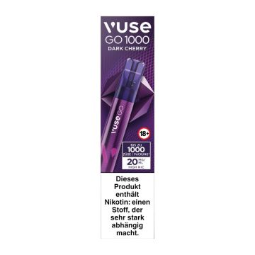 Vuse - Go 1000 20 mg - Dark Cherry
