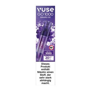 Vuse - Go 1000 20 mg - Grape Ice