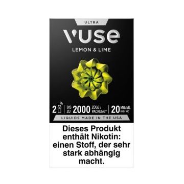 Vuse - Pod Ultra 20 mg - Lemon & Lime