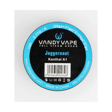 Vandy Vape - Juggernaut Wire 28ga + 37ga x 24ga + 37ga Kanthal A1 – weitere Ansicht 1