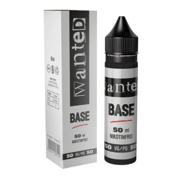 Wanted - Base 50/50 50 ml in 60 ml Flasche