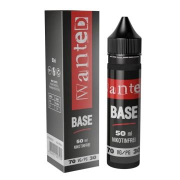 Wanted - Base 70vg/30pg 50 ml in 60 ml Flasche