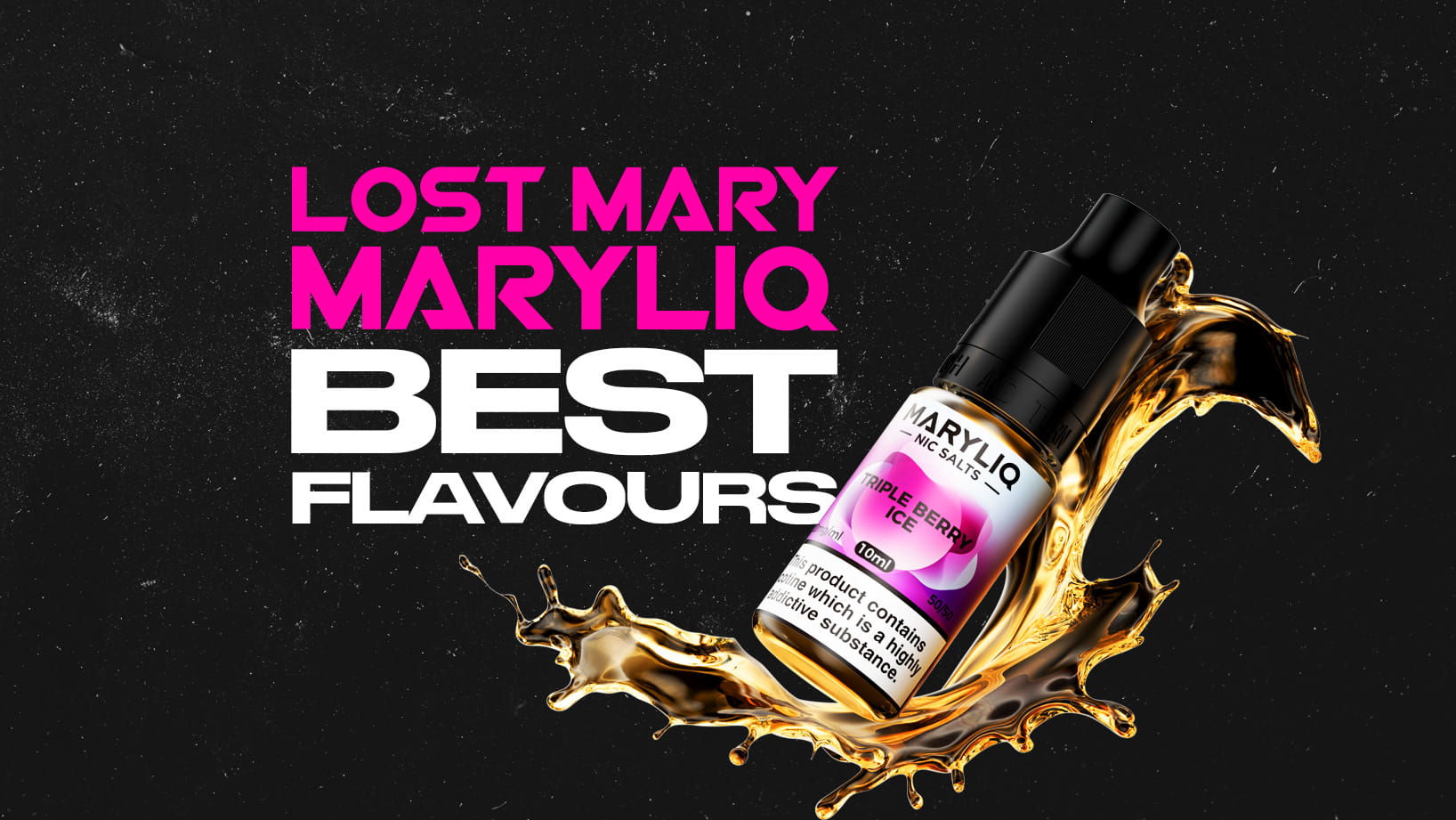 MARYLIQ Lost Mary Nikotinsalz-Liquids in verschiedenen Sorten